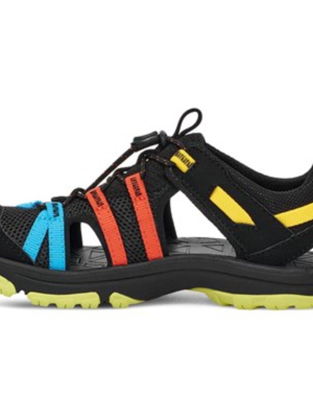 Teva - Kids Manatee Sandals, size 2 US little kid, color black/green